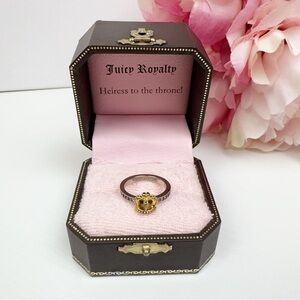 Vintage Juicy Couture Crown Wish Ring Size 7